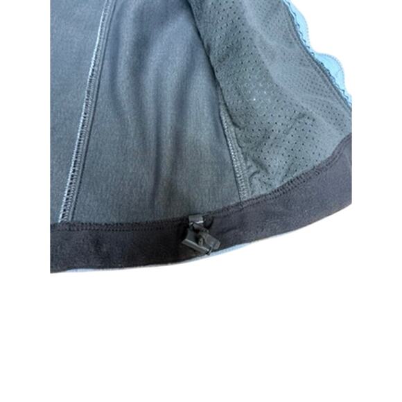 "THE NORTH FACE" 2 Tone Blue Fleece Women's Zip Fleece SZ S INSIDE LINER SNAPS - Picture 12 of 16